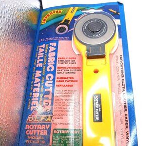 Olfa Rotary Cutter RTY-2 45mm New In Package Made in Japan Vintage
